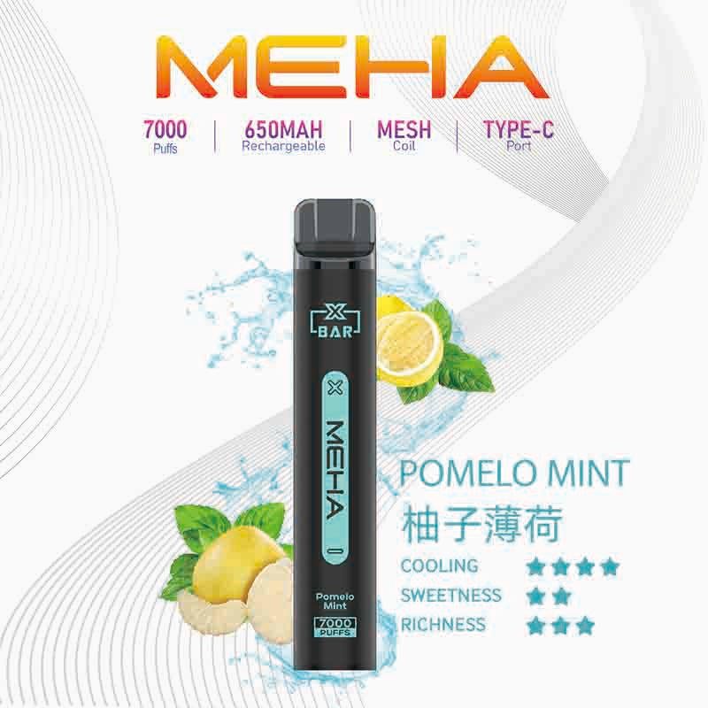 MEHA XBAR 拋棄式 7000口小黑條
